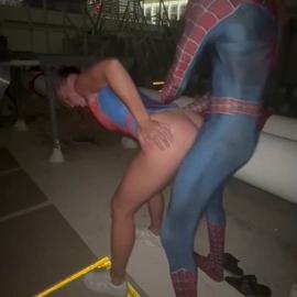 Ashley Aoky Spiderman Sextape
