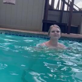 Cassie0Pia Swimming