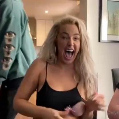 Tana Mongeau Flashes Tits