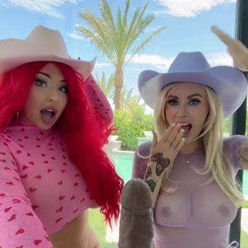 Bishoujomom Cowgirl Duo Dildo Bj