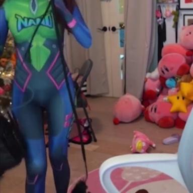 Emiru Panties Cosplay See Through Twitch Clip 1