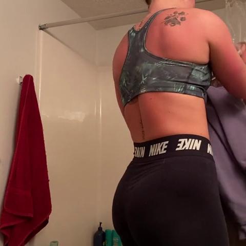 Gymnast Gabbie Shower Spy