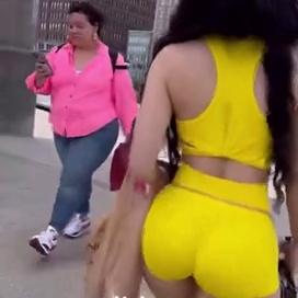 Candid Bawg Walking
