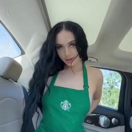 Starbucks Barista- Throwing It Back