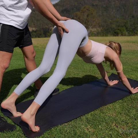 Mila Sobolov Yoga Fucking